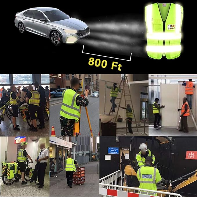 zojo High Visibility Safety Vests - Image 7