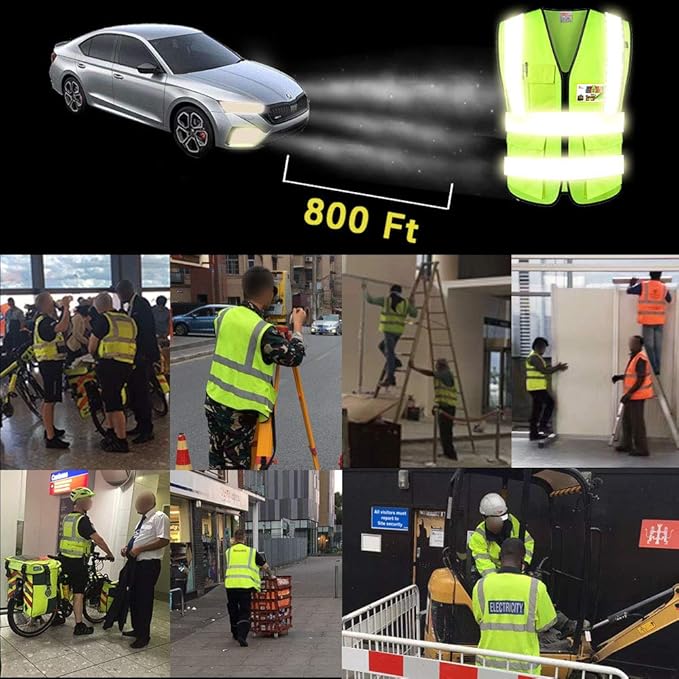 zojo High Visibility Safety Vests - Image 5
