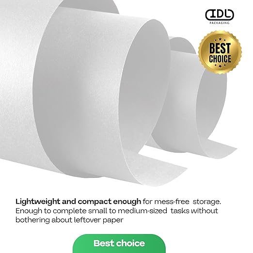 White Kraft Paper Roll 12" x 8640" - Image 7