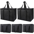Bodaon 5-Pack Insulated Reusable Grocery Shopping Bag, X-Large Frozen Food Cold by Bodaon