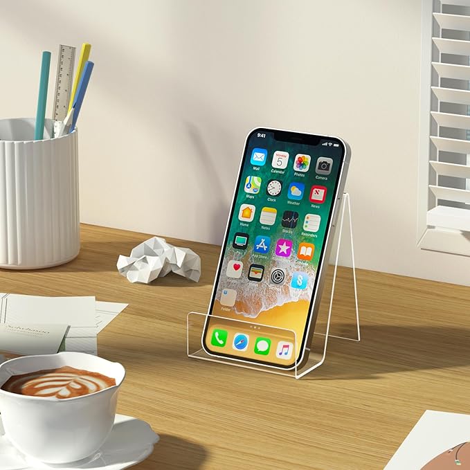 6 Pack Acrylic Book Stand, Book Display Holder, Display Stand - Image 5