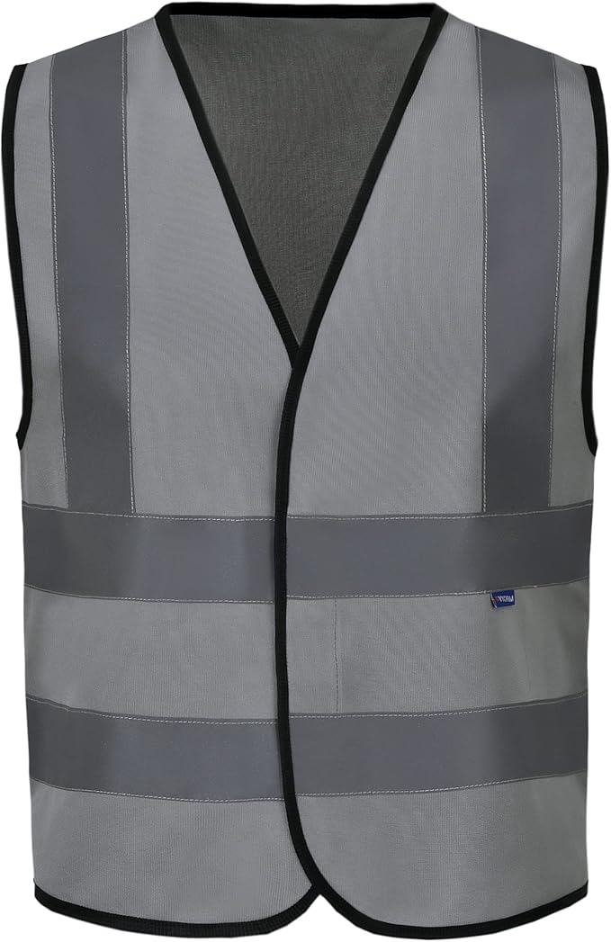 AYKRM 12 colour High visibility viz vest hi vis viz reflective work - Image 2