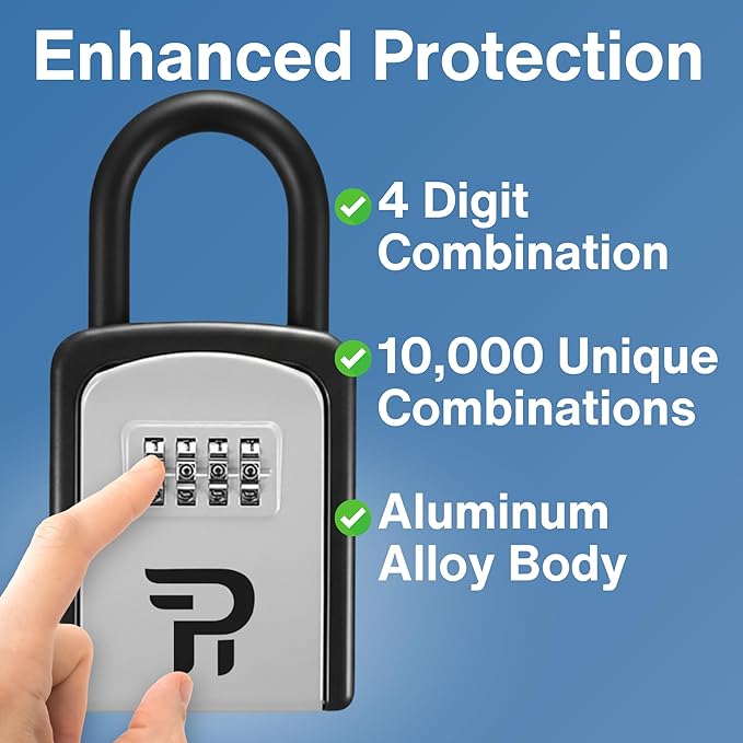 RUDY RUN Key Lock Box for Outside - Image 4