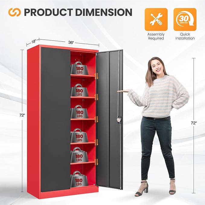 Metal Garage Storage Cabinets - Image 3