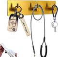 Kingdong Gold Key Holder for Wall 304 Stainless Key Hooks Adhesive Key Holder by Kingdong
