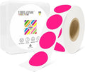 1 Inch Circle Dot Stickers 1000 PCS Color Coding Thermal Labels Dots Writable by YOULAISHI