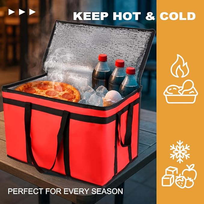 2PK Insulated Food Delivery Bag - Image 5
