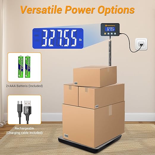 Postal Scales for Shipping Packages 440lb Heavy Duty Digital Mail Scale High - Image 7