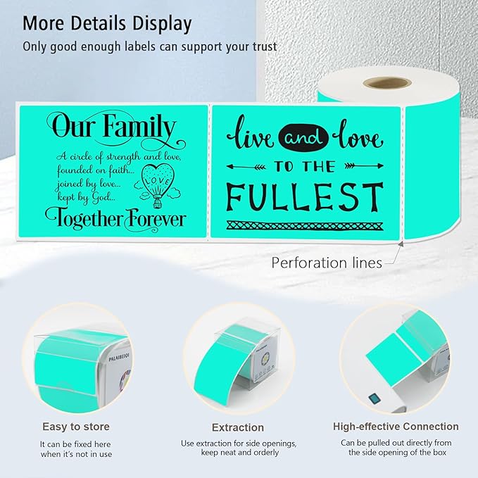 3x5 Inch Thermal Label Stickers, Moving Boxes, Address & Inventory Organization - Image 4