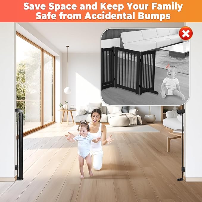 Retractable Baby Gates for Stairs - Image 5