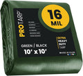 PROTARP Extra Heavy Duty 16 Mil Tarp Cover, Waterproof, UV Resistant, Rip and by Protarp