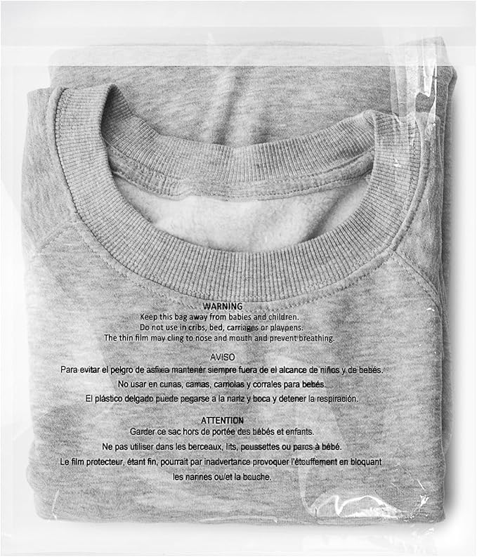 iMailer - 500 Count - 8" x 10" Clear Plastic Poly Bags by iMailer