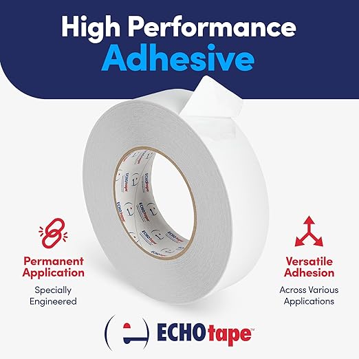 ECHOtape DC-M194A | Double-Sided Polyester Tape | Clear Thin Tape | All - Image 3