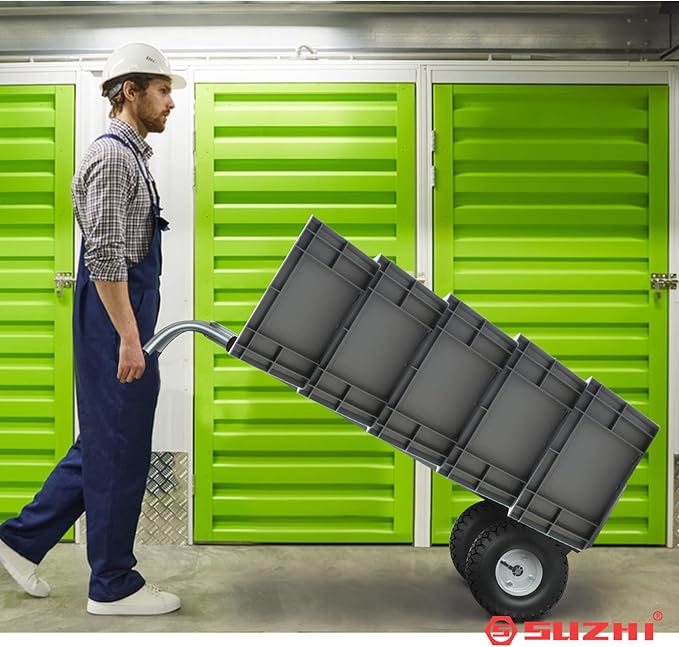 Large Wheel Hand Truck/Two Wheel Appliance Dolly Cart - Image 8