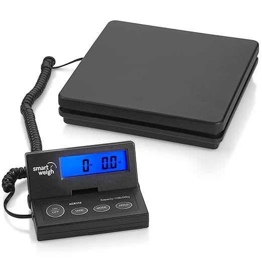 Smart Weigh Digital Shipping and Postal Weight Scale, 110 lbs x 0.1 oz by SmartWeigh