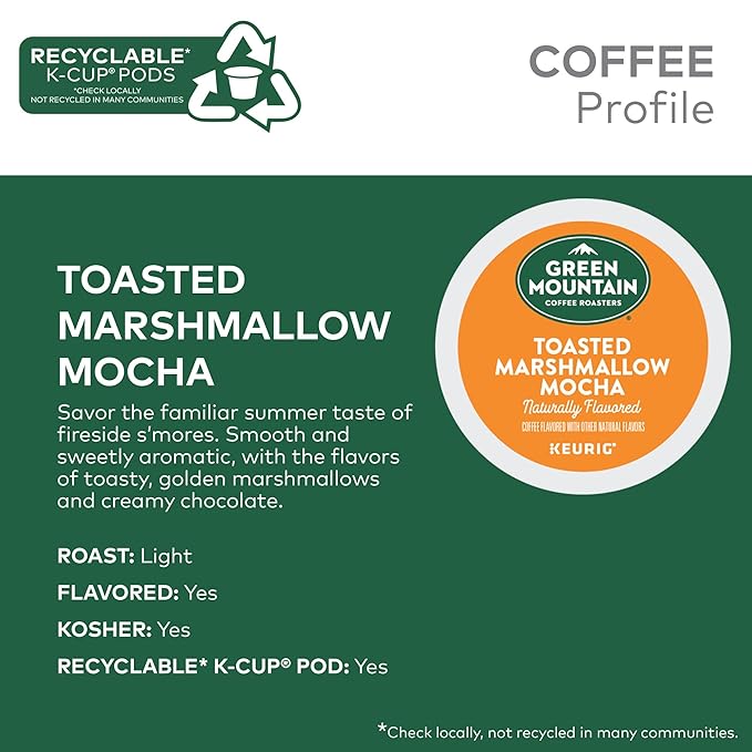 Green Mountain Coffee Roasters Toasted Marshmallow Mocha Keurig Single-Serve - Image 3