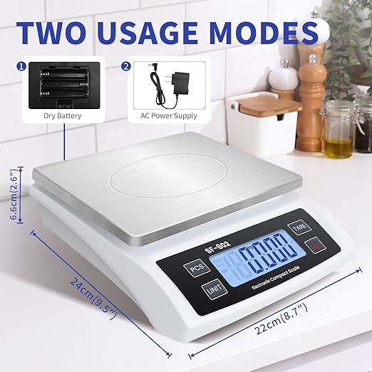Large Digital Kitchen Scale 30kg/66lb Food Scale - Image 3