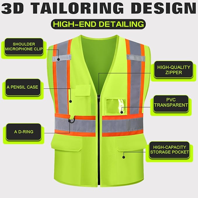 Safety Vest Customize Logo - Image 3