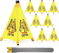 8 Pcs Pop up Wet Floor Sign by Seeshack