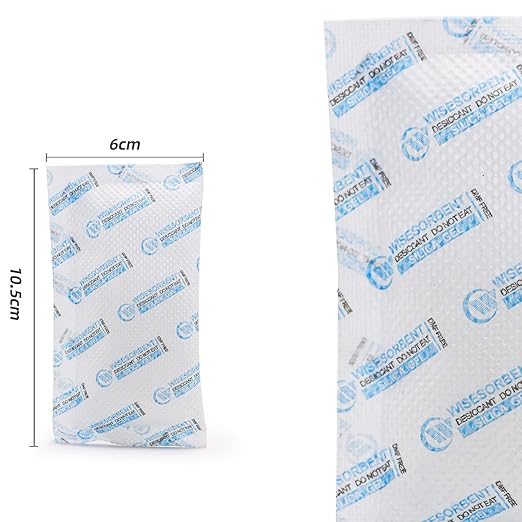Silica Gel Packets, 20 Gram 5 Packs Dessicant Packets - Image 2