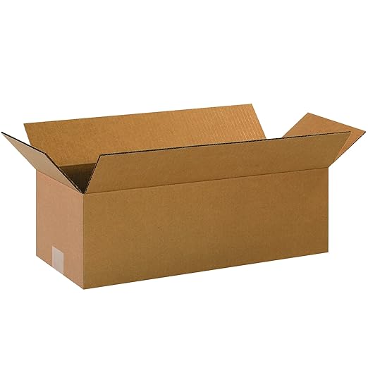 Box USA Shipping Boxes 20"L x 8"W x 6"H 25-Pack Long Corrugated Boxes by BOXUSA