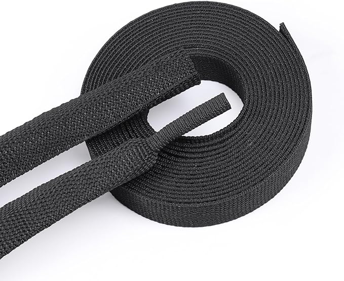 Braided Sleeving 2:1 Shrinkable Fabric Heat Shrink Tubing- Abrasion Protection by BuyUneed