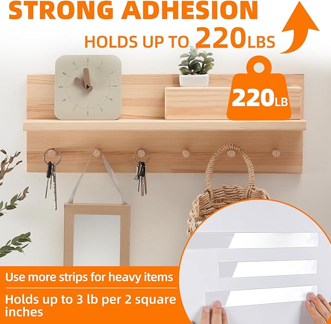 deli Double Sided Tape Heavy Duty, Nano Tape, Double Sided Mounting Tape - Image 3