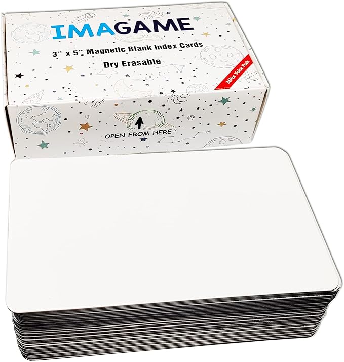 Dry Erase Magnets, Blank Magnetic Dry Erase Labels, Erasable Magnets - Image 3