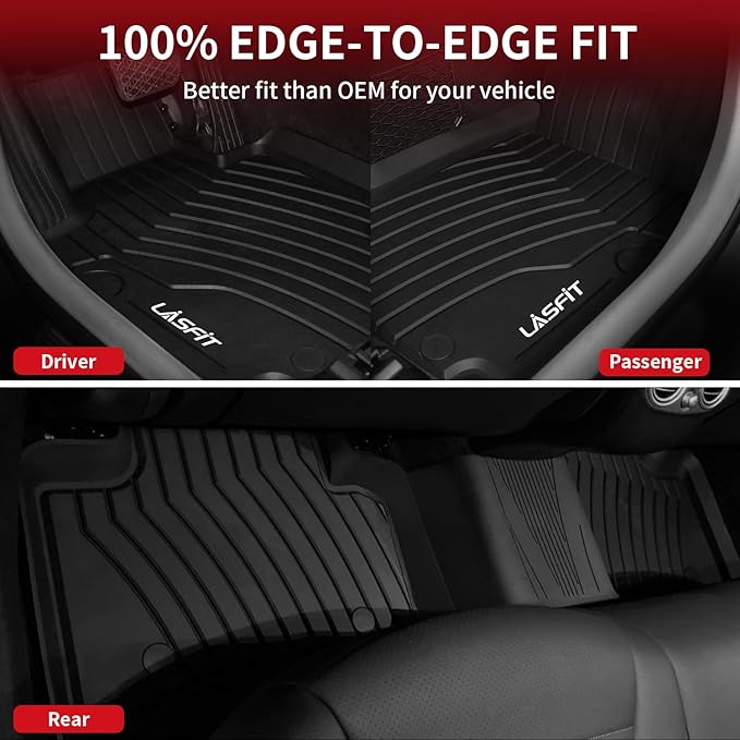 LASFIT Floor Mats for Mercedes Benz GLC 2023-2026, GLC300 / GLC350e / GLC43 - Image 5