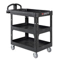 Rubbermaid Commercial Brute 3-Shelf Heavy-Duty Utility/Service Cart, High by RubbermaidCommercialProducts