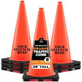Xpose Safety 28 Inch Orange Traffic Cones, Kids and Construction by XposeSafety