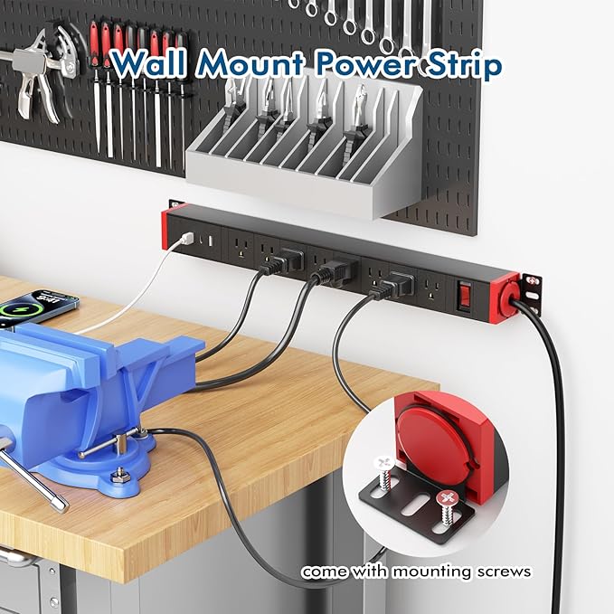 360° Rotating Mountable Power Strip - Image 6