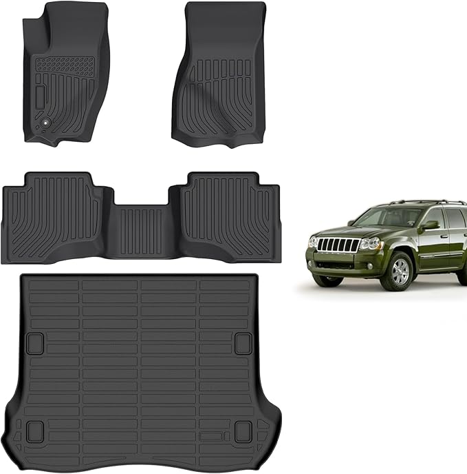 Hutisya-Floor Mats & Cargo Liner Set Fit by Hutisya
