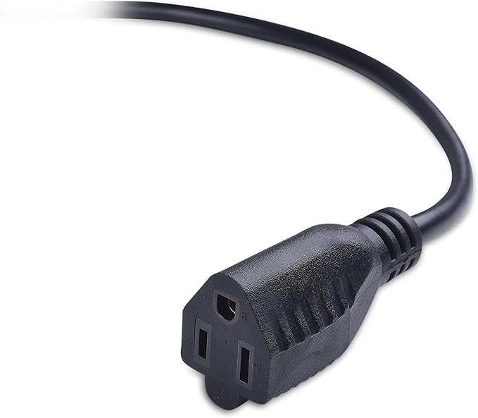 Cable Matters 2-Pack Low Profile Flat Plug Short Extension Cord 1 Foot - Image 4