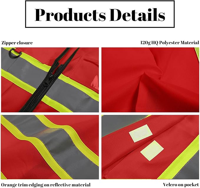 Safety Vest Reflective High Visibility - Image 3
