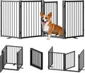Full Metal Freestanding Dog Gate by SNUOWU
