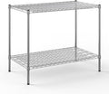 24" Deep x 42" Wide x 34" Height Wire Shelving Kit | 2-Tier | NSF Commercial by Regal+Altair