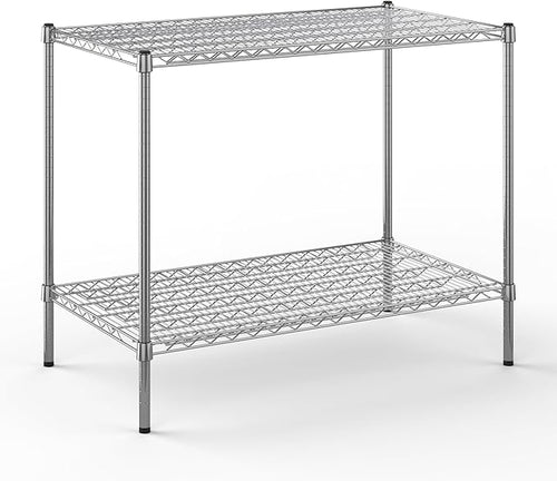 24" Deep x 42" Wide x 34" Height Wire Shelving Kit | 2-Tier | NSF Commercial by Regal+Altair