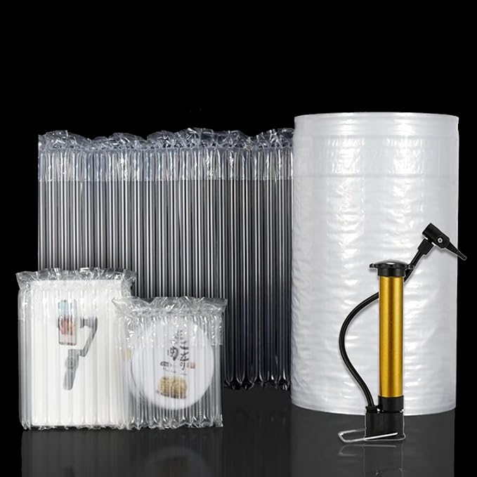 Inflatable Bubble Wrap, 9.84inch*164ft Air Pillows by ZHUOKECE