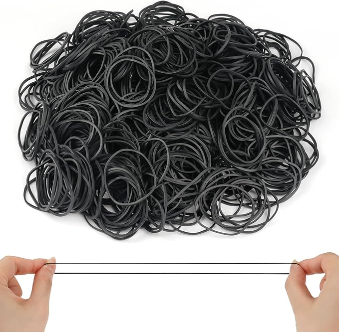 700 Pcs Rubber Bands, Size #16 Reusable Elastic Rubber Band by MOWPOG