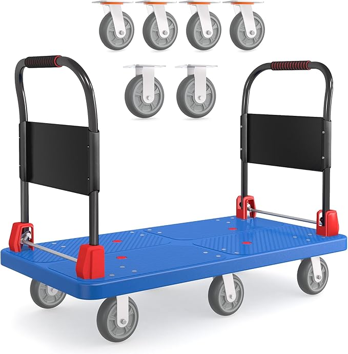 Heavy-Duty Platform Truck Cart by ChincoStar