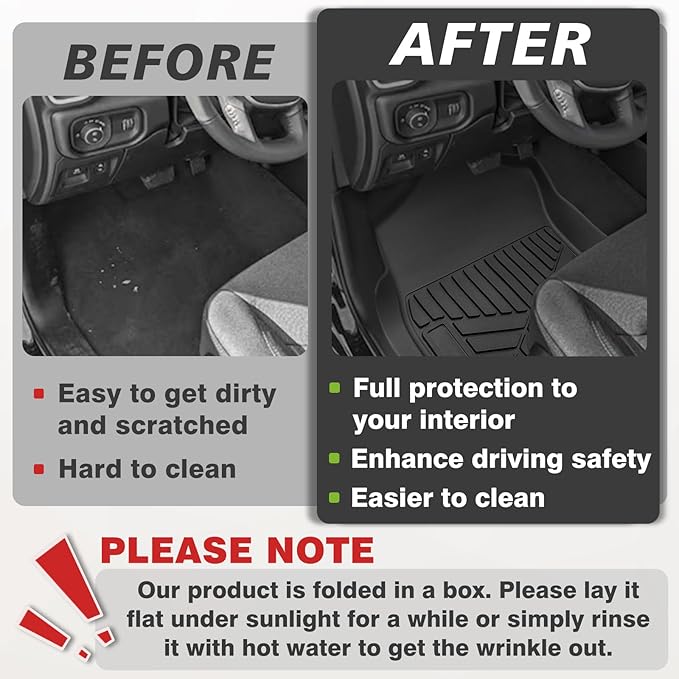 TripleAliners Floor Mats All Weather Liner Compatible - Image 7