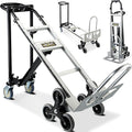 3 in 1 Industrial Convertible Hand Truck, Folding 1000 LBS Capacity Heavy Duty by EnjoyYourChicks