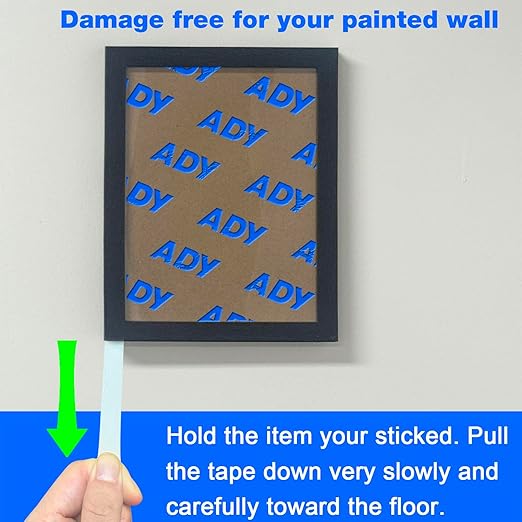 ADY Removable Double Sided Tape Heavy Duty 1in x 20ft, Adhesive Mounting Tape - Image 3