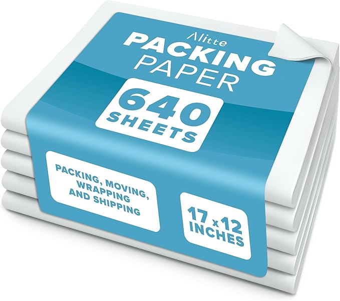 Packing Paper Sheets for Moving by Alitte