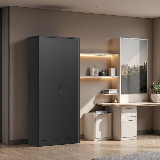 BESFUR Metal Storage Cabinet - Image 8