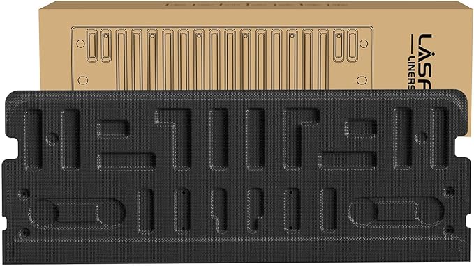 LASFIT Tailgate Mat for Ford F-150 2021-2026 Truck Tailgate Liner All Weather by LASFIT