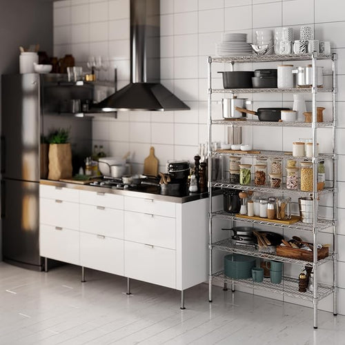 14" Deep x 36" Wide x 74" Height Wire Shelving Kit | 8-Tier | NSF Commercial - Image 2
