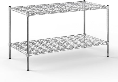 24" Deep x 48" Wide x 27" Height Wire Shelving Kit | 2-Tier | NSF Commercial by Regal+Altair