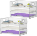 Marbrasse 3 Tier Paper Organizer Letter Tray, Mesh File Organizer by Marbrasse